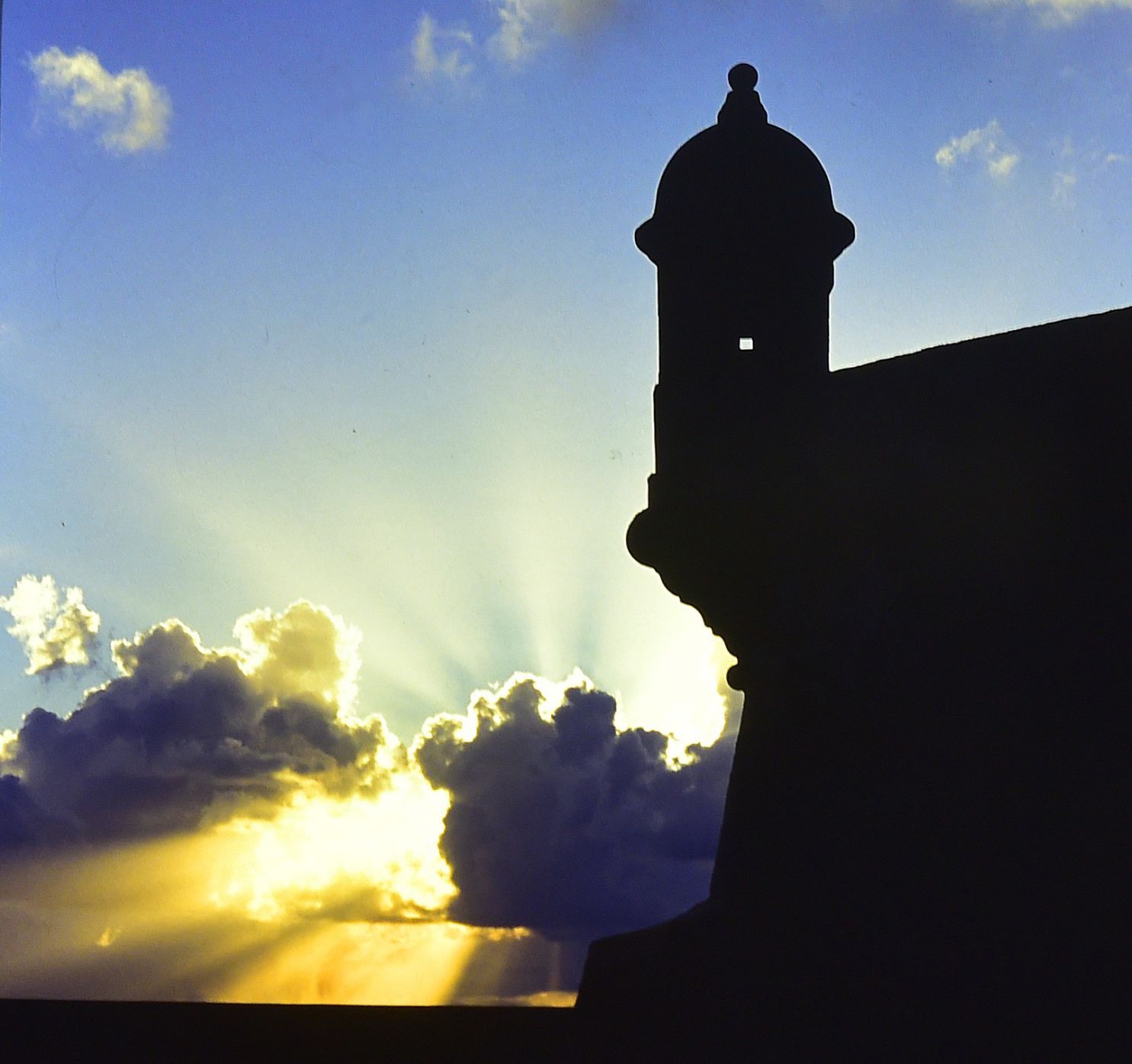 Puerto Rico El Morrow sentry
